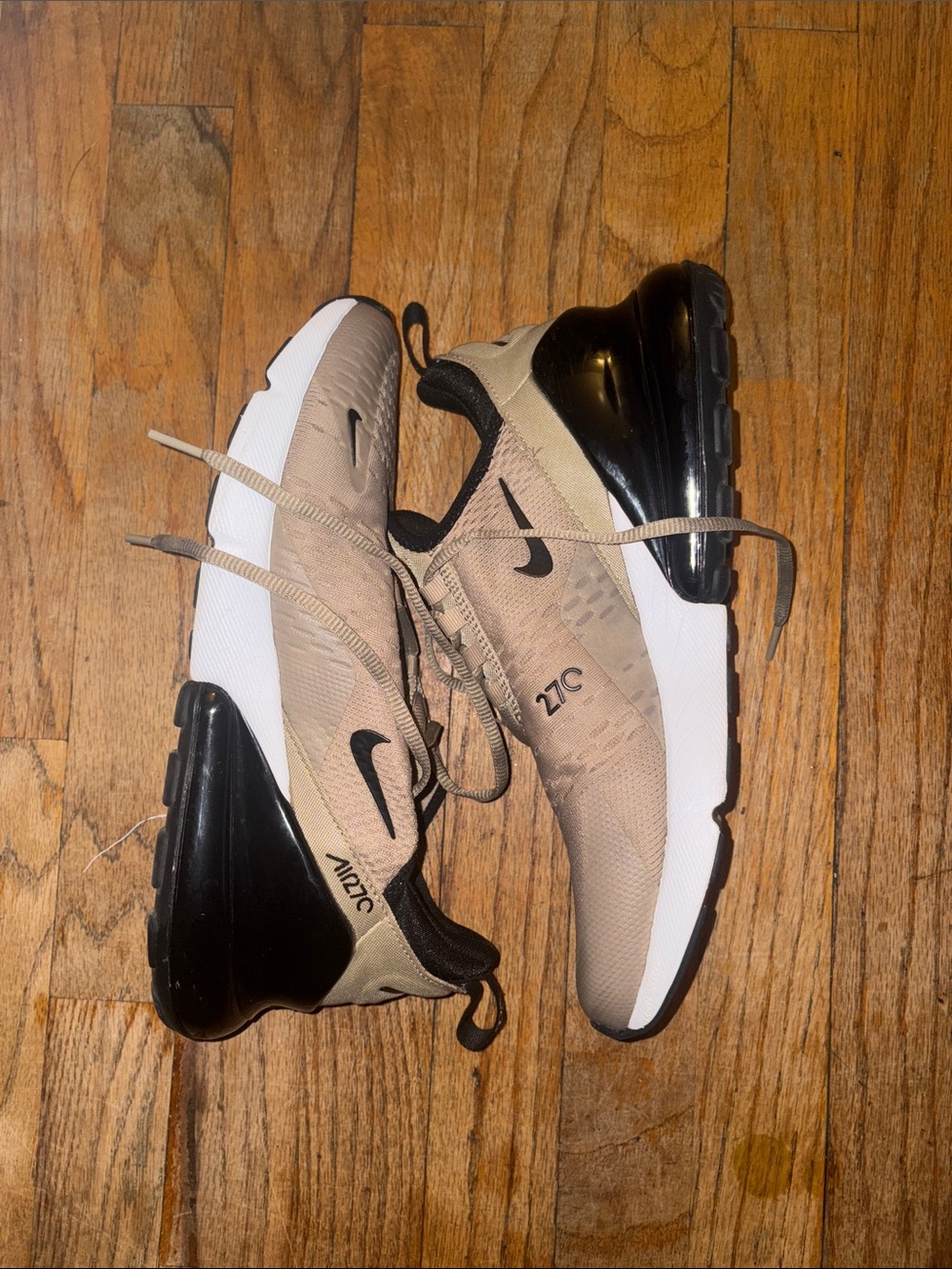 Nike Air Max 270 Men’s Sneakers - Taupe and Black